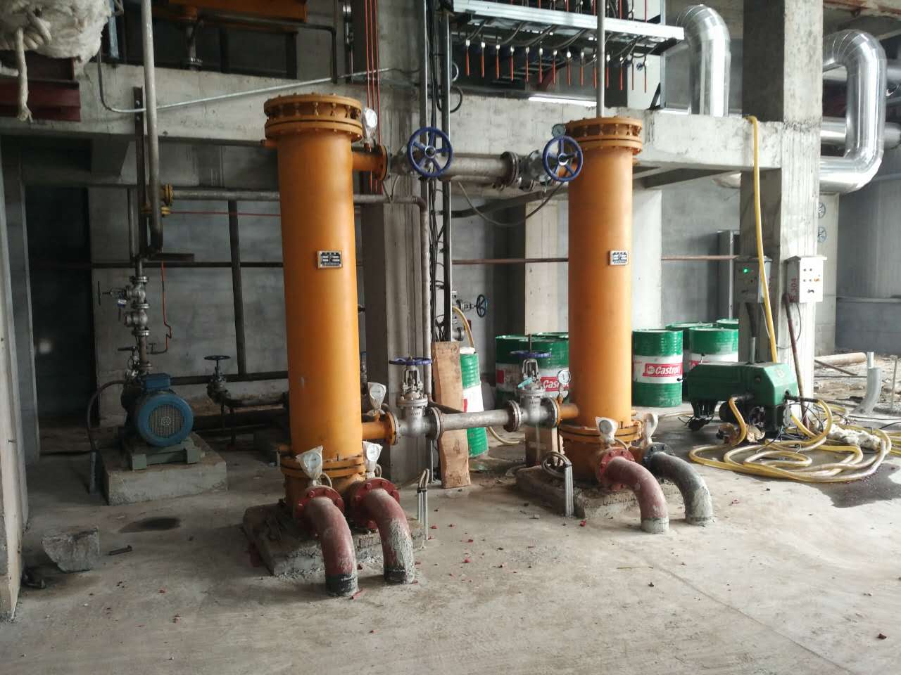 船用冷油器換管，船用冷油器換不銹鋼管